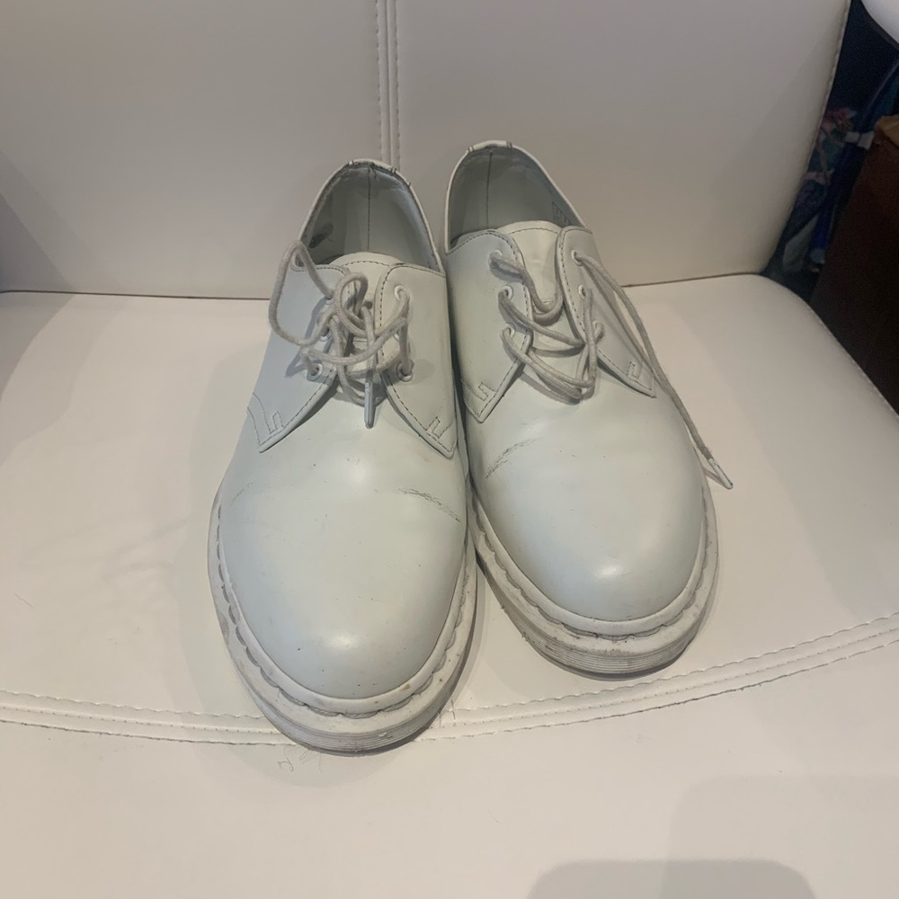 Rare white vintage doc martens